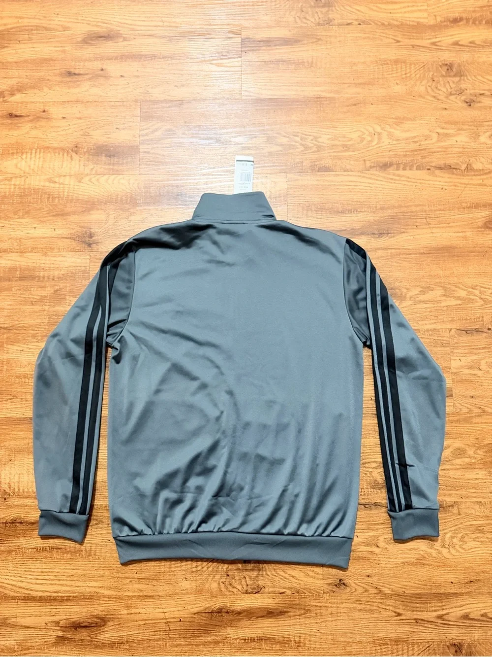 adidas Men’s Charcoal Full-Zip Performance Jacket